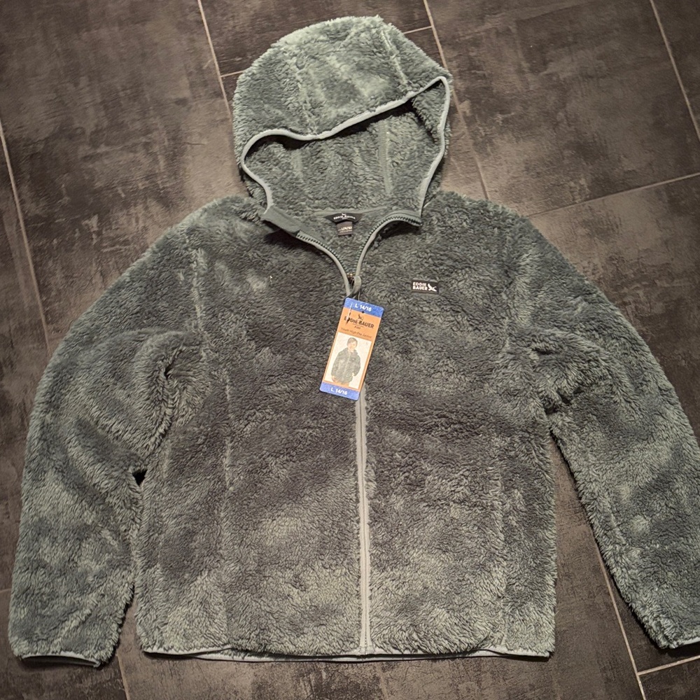 ❄️ Eddie Bauer Kids Fuzzy Jacket🥶